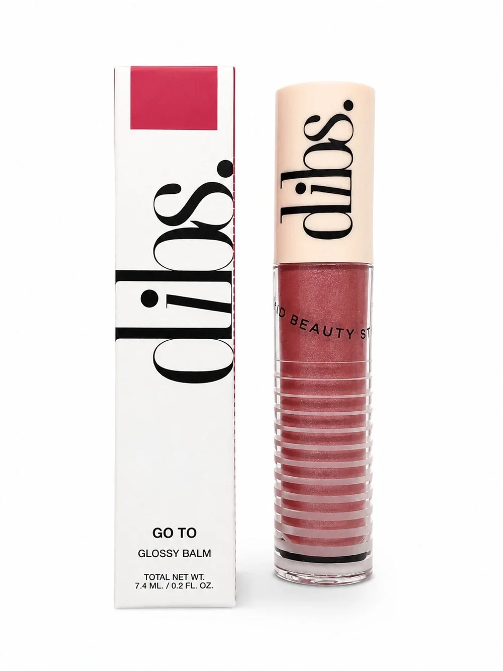 DIBS Beauty Go To Glossy Balm in the shade MIMS (7.4 mL) New with Box